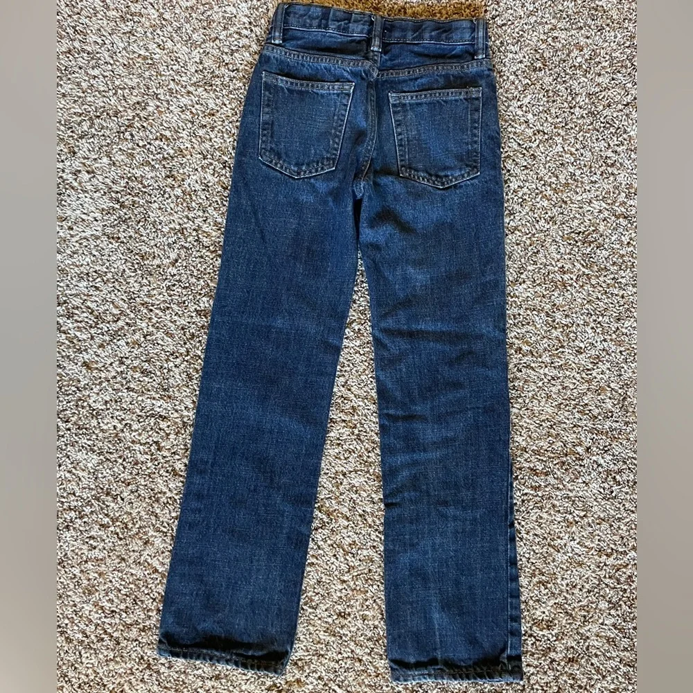 Gap Kids 1969 Original Dark Wash Denim Jeans Size 12 Slim EUC